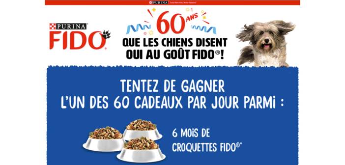 www.fido-60ans.fr - Grand Jeu 60 ans Fido