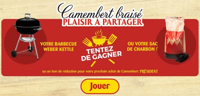 Camembert-barbecue.president.fr - Jeu Camembert au Barbecue Président