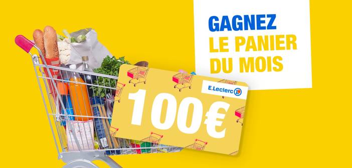Twitter.com/Leclerc - Grand Jeu Panier du Mois de Juillet E.Leclerc