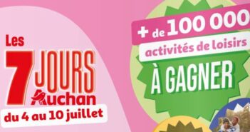 www.7jours-auchan.fr Grand Jeu Les 7 Jours Auchan