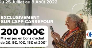 www.carrefour.fr - Grand Jeu Carrefour 200.000 euros