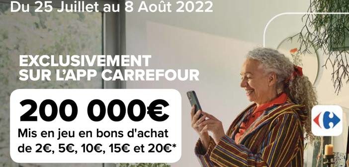 www.carrefour.fr - Grand Jeu Carrefour 200.000 euros