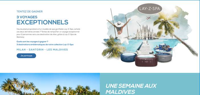 www.concours.bestwaystore.fr - Grand Jeu Lay-z Spa Bestway