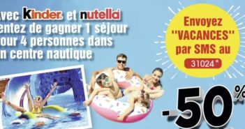 www.geantcasino.fr - Grand Jeu SMS Kinder Nutella Géant Casino