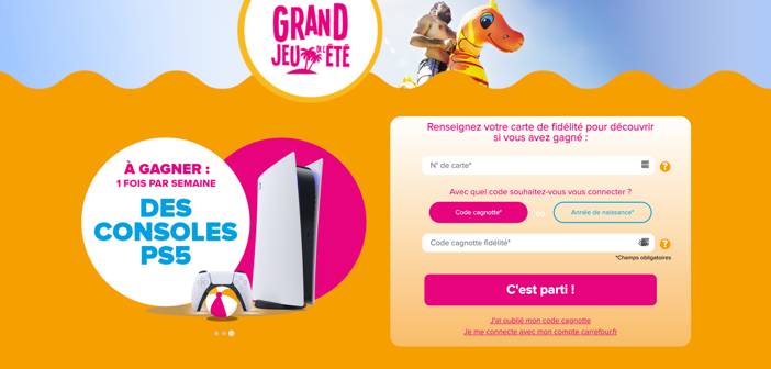 www.grandjeu.carrefour.fr - Grand Jeu de l'Été Carrefour