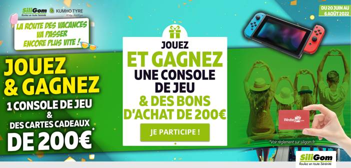 www.siligom.fr - Jeu Concours Siligom Route des Vacances