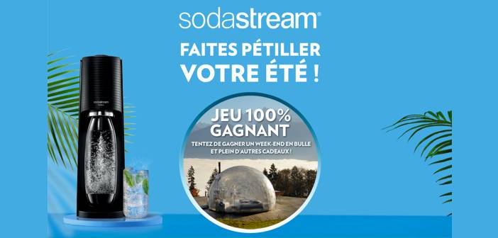 www.sodastream-lejeu.fr - Grand Jeu Sodastream 100% Gagnant