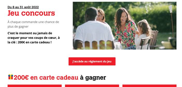 www.darty.com - Jeu Concours Le panier gagnant Darty