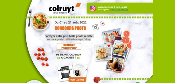 www.jeu-colruyt.fr - Grand Jeu Concours Photo Colruyt