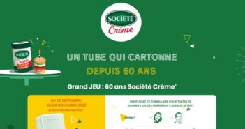www.societecreme.com - Grand Jeu 60 ans Société Crème