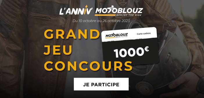 Jeu Concours Motoblouz Anniversaire 19 ans www.motoblouz.com
