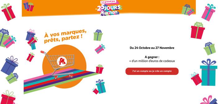 Jeu.auchan.fr 25 jours 2023 sur jeux.auchan.fr/25jours2023