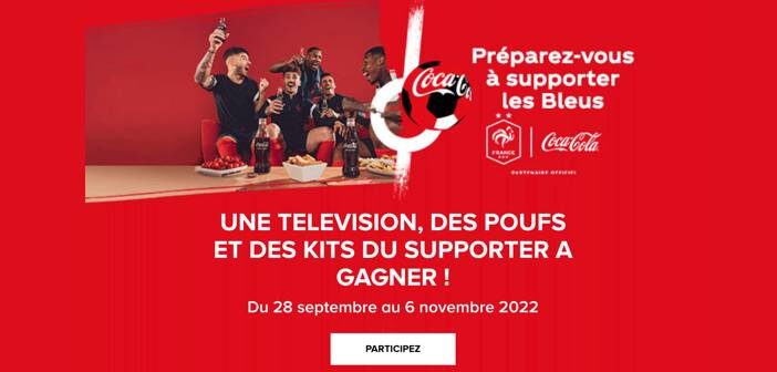 www.club.coca-cola-france.fr - Grand Jeu Coca-Cola Club Supporter les Bleus