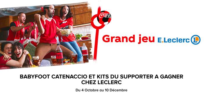www.club.coca-cola-france.fr - Grand Jeu World Cup chez Leclerc