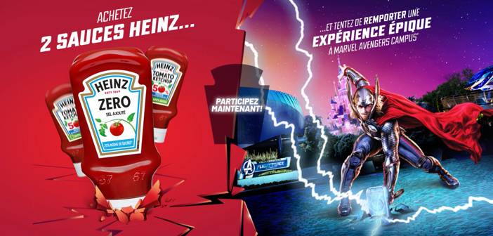www.heinz-heros.com Jeu Heinz Disney Avengers