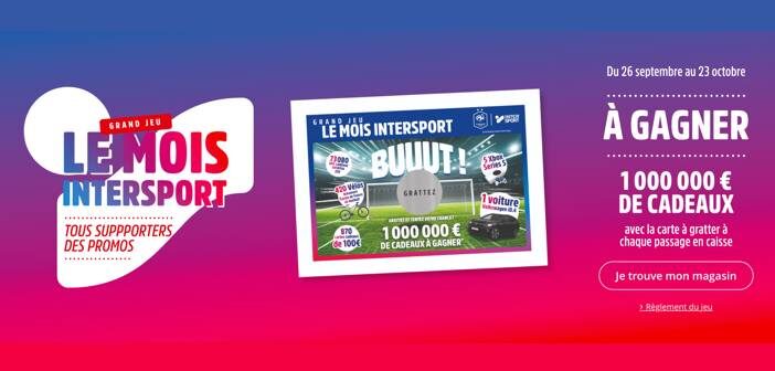 www.intersport.fr Grand Jeu Intersport - Le Mois Intersport