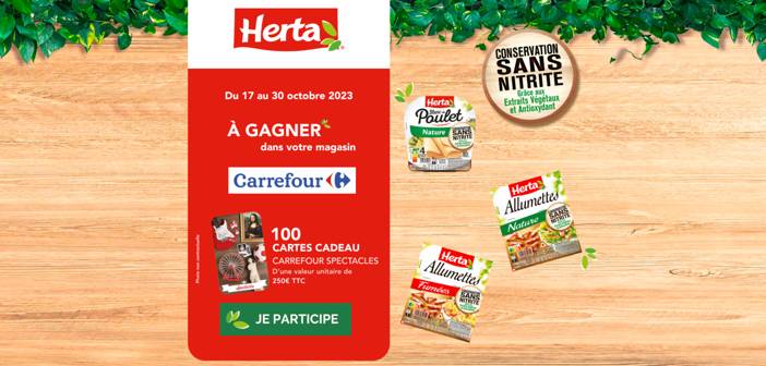 www.jeuhertacsn.fr Grand Jeu Herta Carrefour