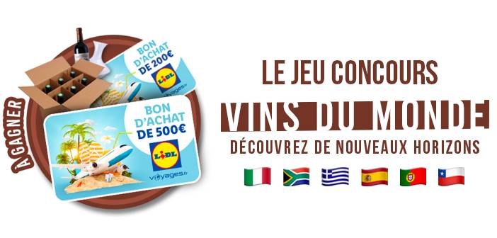 www.lidl-vins.fr Grand Jeu Foire aux vins
