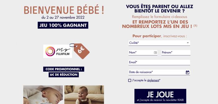 Jeux-concours.kiabi.com - Kiabi Jeu Concours Bienvenue Bébé