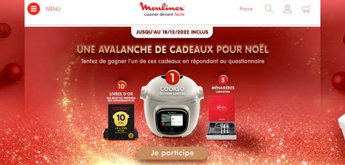 Letestproduit.fr Jeu Moulinex Une avalanche de cadeaux pour Noël