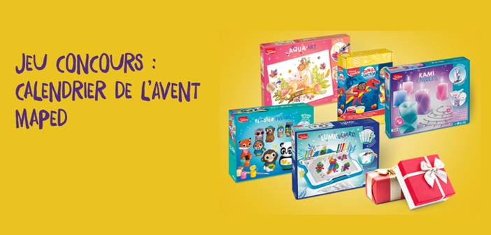 www.maped.com Jeu Calendrier de l'Avent Maped