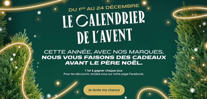 www.marquesavenue.com Jeu Calendrier de l'Avent Marques Avenue