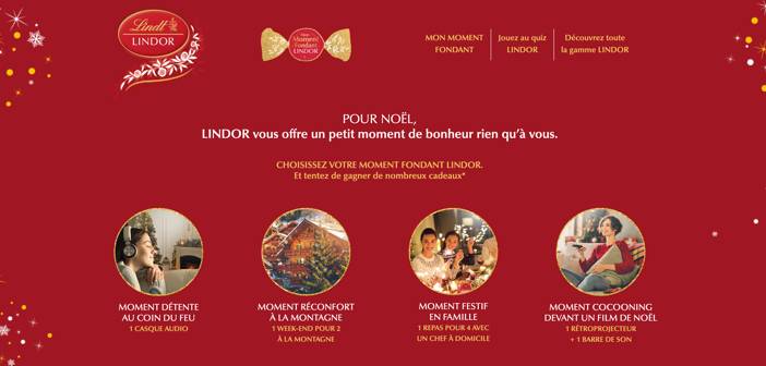 www.momentfondantlindor.fr Jeu Moment Fondant Lindor