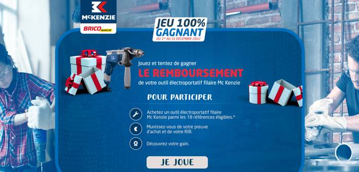www.offremckenzie.fr Jeu Mc Kenzie 100% Gagnant