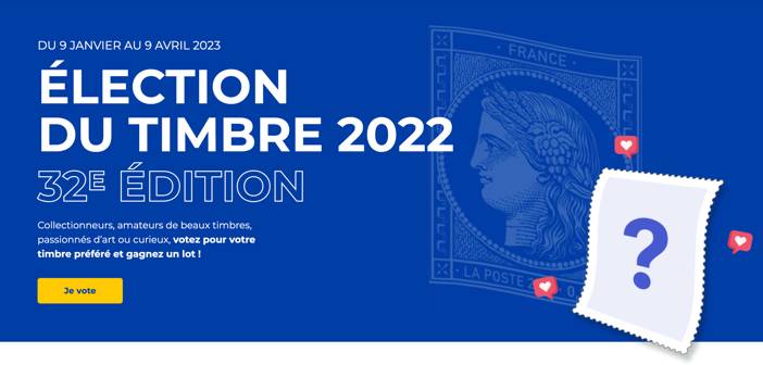 www.electiondutimbre.fr Jeu Élection du Timbre 2022