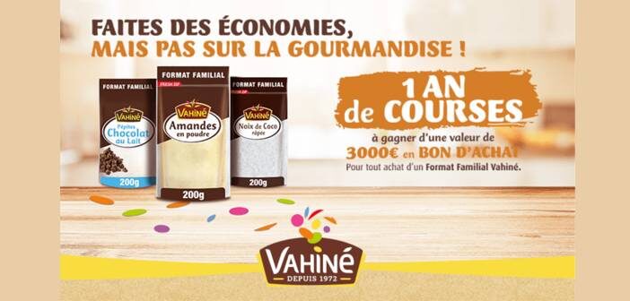 www.vahine.fr Jeu Vahiné 1 an de courses à gagner