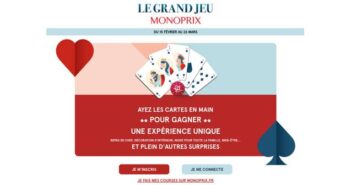 www.legrandjeumonoprix.fr Grand Jeu Monoprix