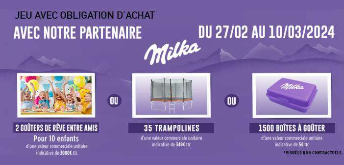 www.grandjeu.intermarche.com Grand Jeu Intermarché Milka