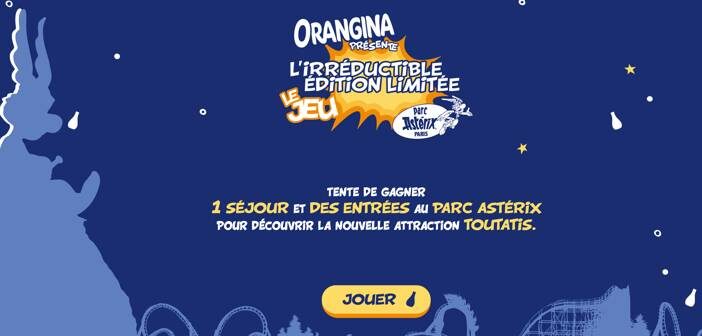 www.jeu-orangina.fr Jeu Orangina Astérix
