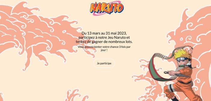 www.monnaiedeparis.fr Jeu Concours Naruto Monnaie de Paris