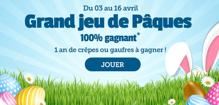 www.flunch.fr Grand Jeu de Pâques Flunch