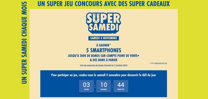 www.jeusupersamedi.fr Jeu Super Samedi PMU