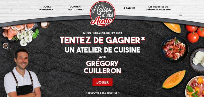 www.leshallesdete.fr Jeu Aoste Les Halles d'Été 2023