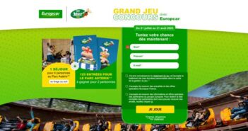 www.europcar.fr Grand Jeu Concours Europcar 2023
