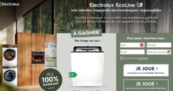 Jeu Concours Electrolux EcoLine www.jeu-electrolux.fr