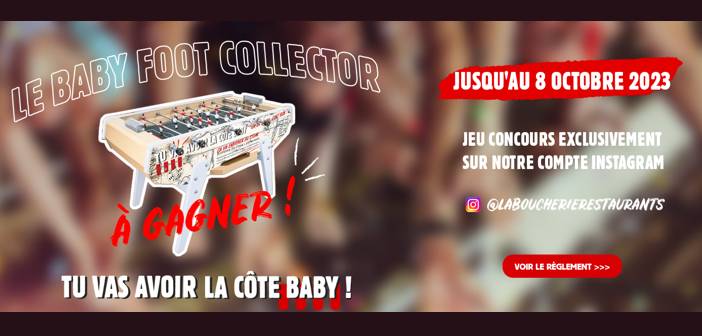 Jeu Concours Instagram La Boucherie Restaurants @laboucherierestaurants