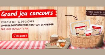 Jeu Concours Traiteur Schneider www.traiteur-schneider.com