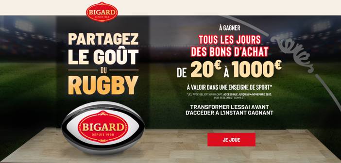 www.bigard.fr Jeu Bigard Rugby 2023
