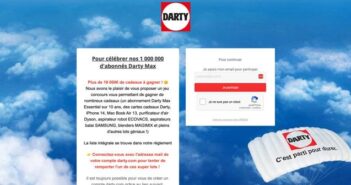 www.darty.com Jeu Concours Darty Max 1.000.000 Abonnés