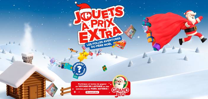 Carrefour.fr/jeudenoel Grand Jeu à la recherche des cadeaux perdus Carrefour