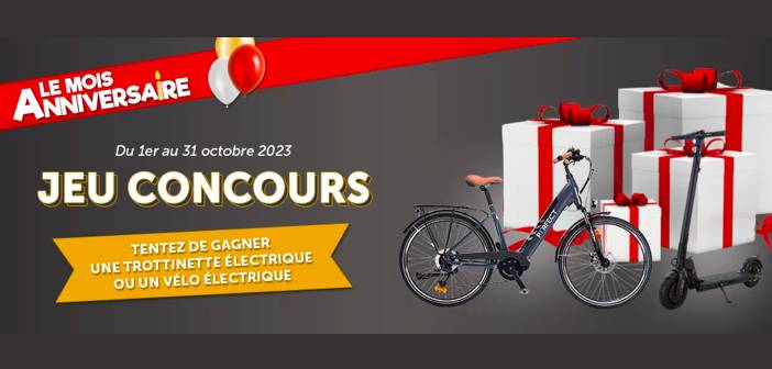 Jeu Concours Roady Anniversaire www.roady.fr
