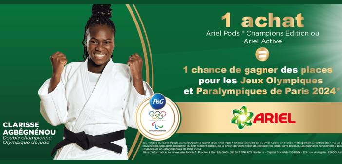 Jeu Loterie Ariel Jeux Olympiques 2024 www.ariel-loterie.fr