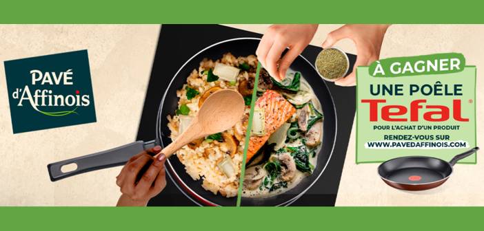 Jeu Pavé d'Affinois Tefal 2023 www.pavedaffinois.com