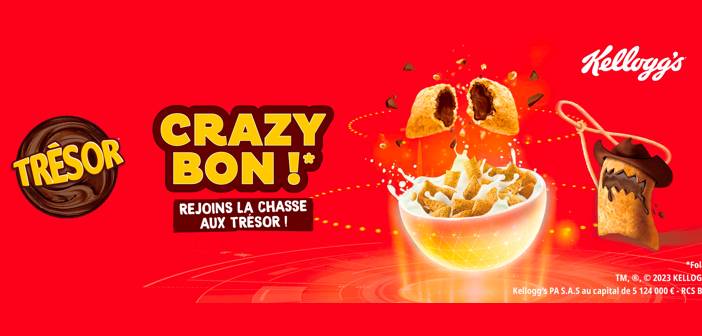 Jeu SMS Trésor Céréales Kelloggs Cacao Durable