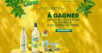 www.citror.fr Jeu Concours Sirop Sport Citror