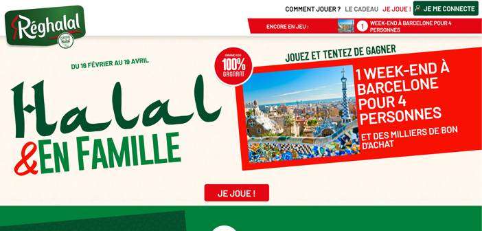 www.reghalal-jeux.fr Grand Jeu Réghalal 100% Gagnant